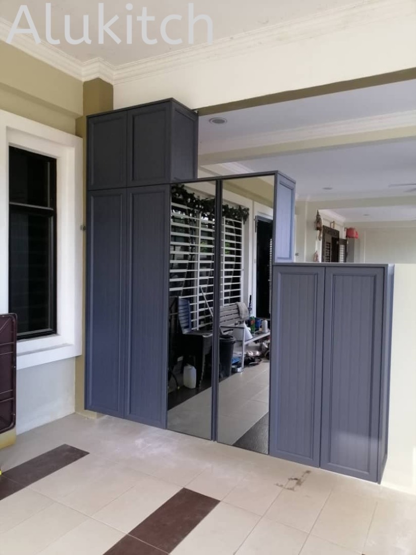 Aluminium Shoes Cabinet (design 2)