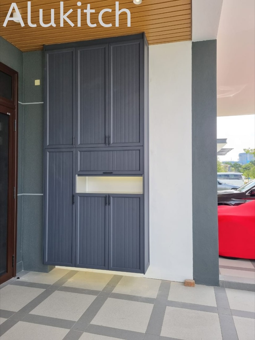 Aluminium Shoes Cabinet (design 3)