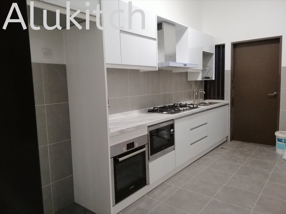 Frameless White Glass with Quartz Stone Table Top